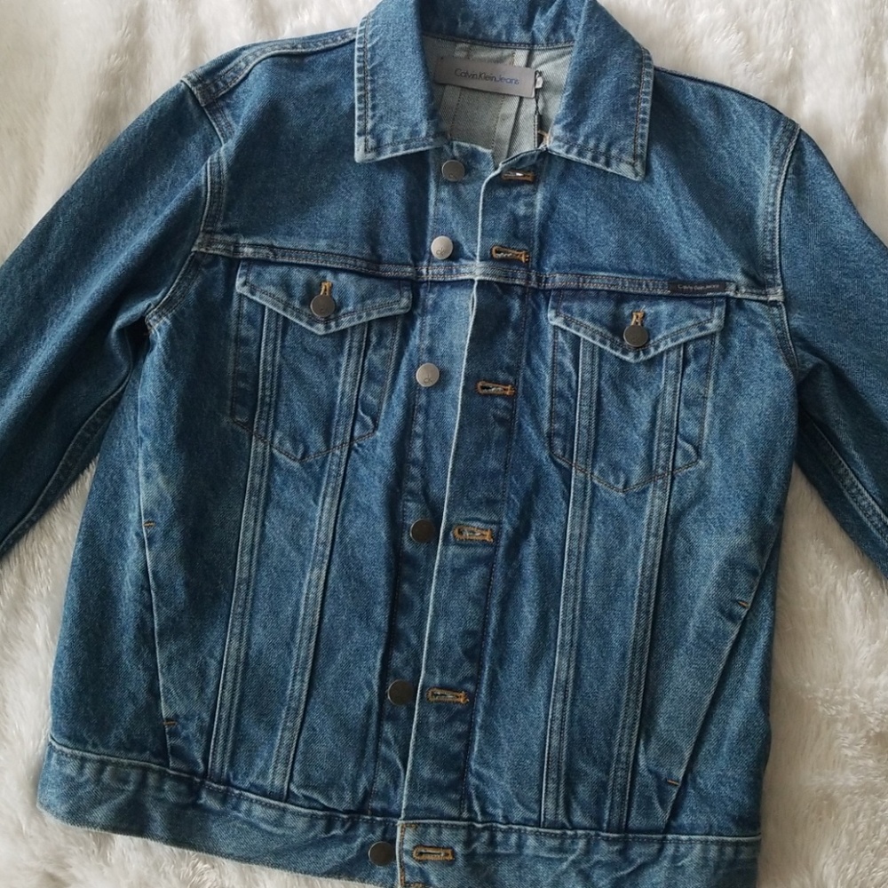 New Calvin klien jean jacket